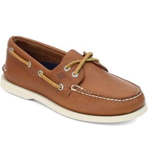 SPERRY TOP-SIDER Leather Tan Loafers Size 8.5